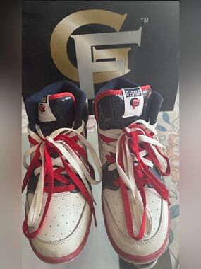 G Force White 2000s high top vintage Limited edition sneakers